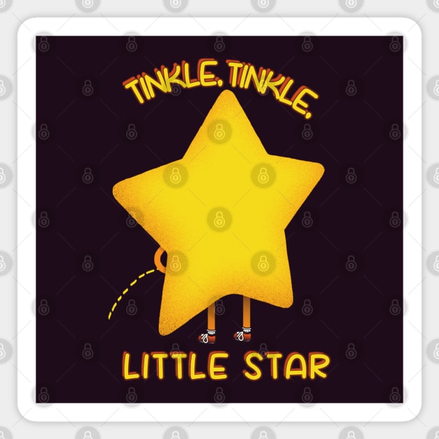 Tinkle, Tinkle, Little Star Sticker by Lonesto